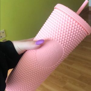 Starbucks pink tumbler